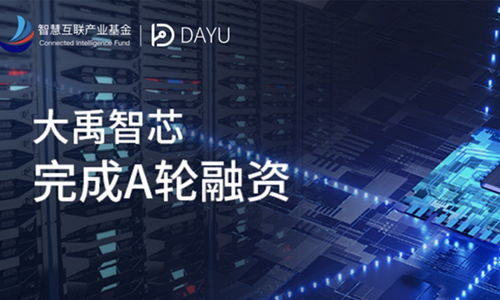 大禹智芯完成A輪融資 智慧互聯(lián)產(chǎn)業(yè)基金聯(lián)合中原、齊魯前?；鹁哿ν顿Y，共拓應(yīng)用服務(wù)新藍(lán)海